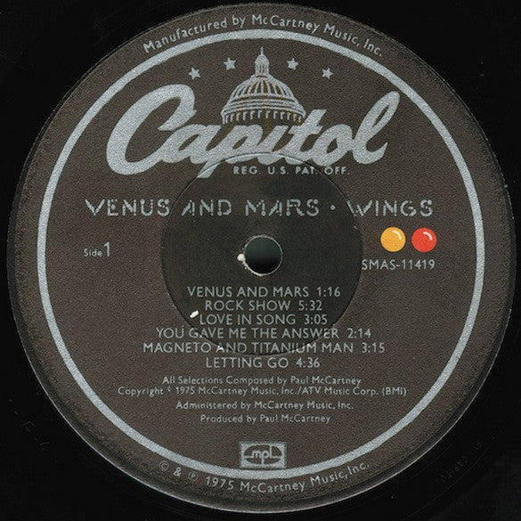 Wings - Venus And Mars