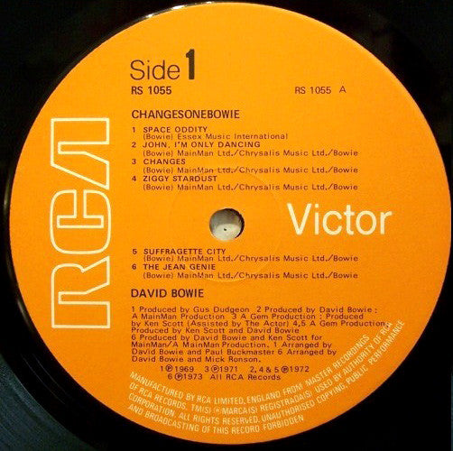 Bowie, David - ChangesOneBowie