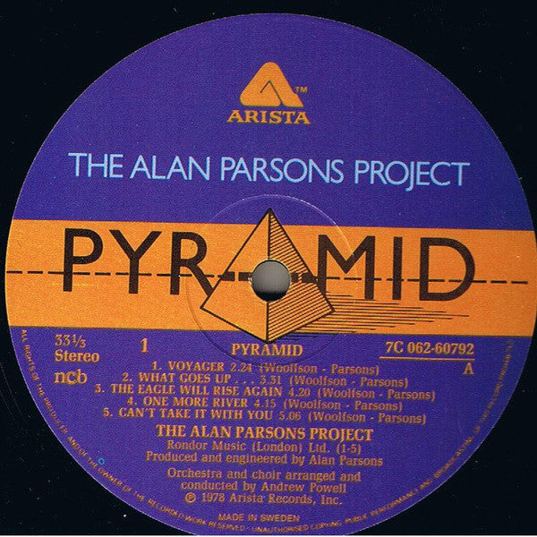 Alan Parsons Project - Pyramid
