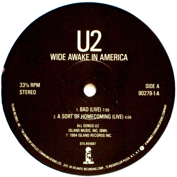 U2 - Wide Awake In America