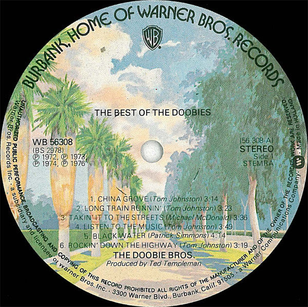 Doobie Brothers - Best Of The Doobies