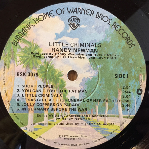 Newman, Randy - Little Criminals