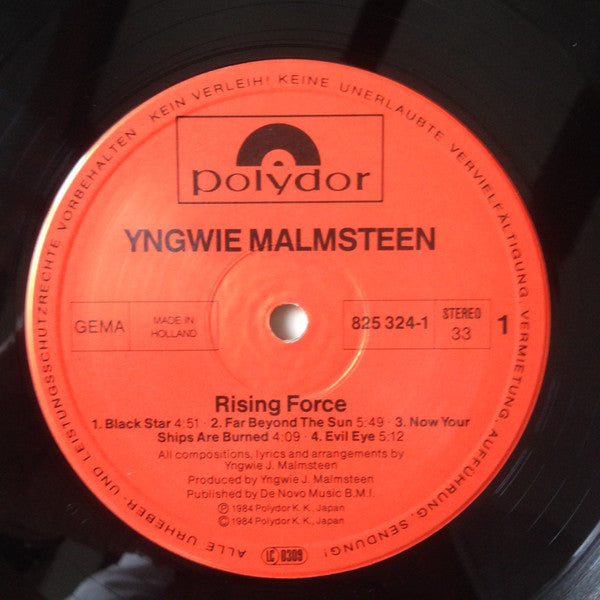 Yngwie J. Malmsteen's Rising Force – Rising Force