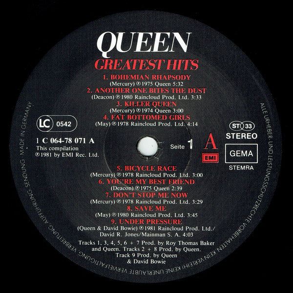 Queen - Greatest Hits