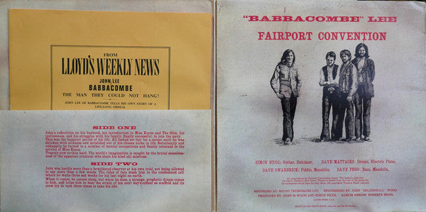 Fairport Convention – "Babbacombe" Lee