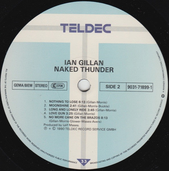 Ian Gillan – Naked Thunder