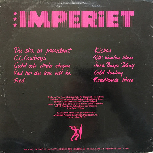 Imperiet - 2:A Augusti 1985