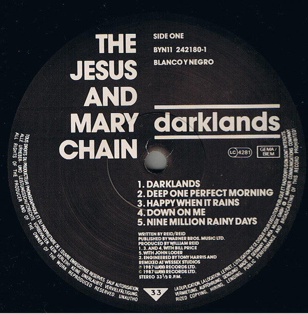 Jesus And Mary Chain - Darklands