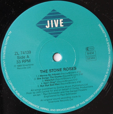 Stone Roses - The Stone Roses