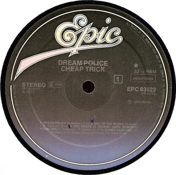 Cheap Trick - Dream Police