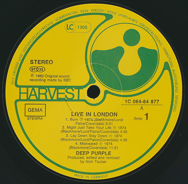 Deep Purple – Live In London
