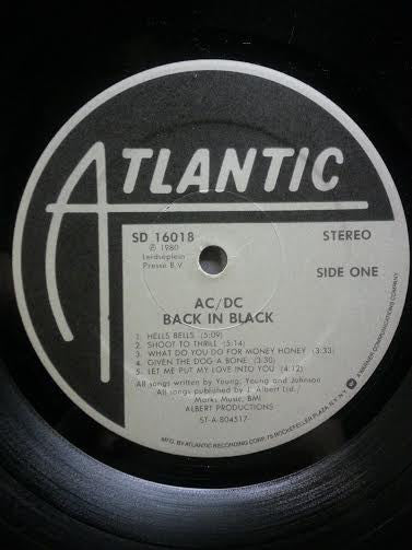 AC/DC - Back In Black - RecordPusher