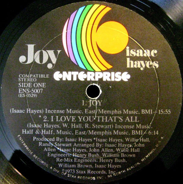 Hayes, Isaac – Joy