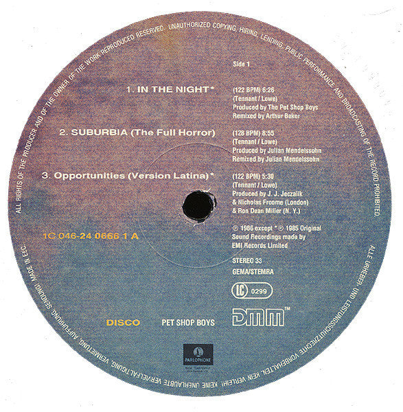Pet Shop Boys - Disco