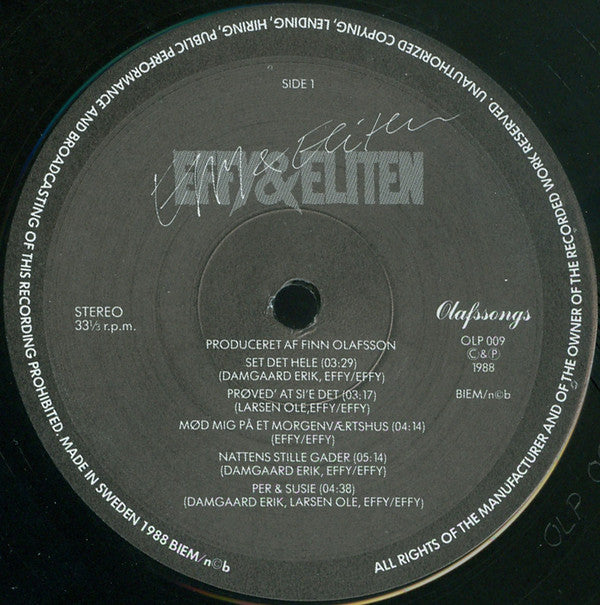 Effy & Eliten – Ingen Vej Tilbage