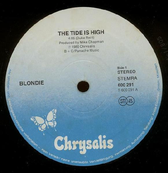 Blondie - The Tide Is High