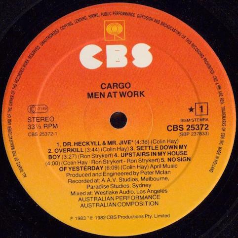 Men At Work – Cargo