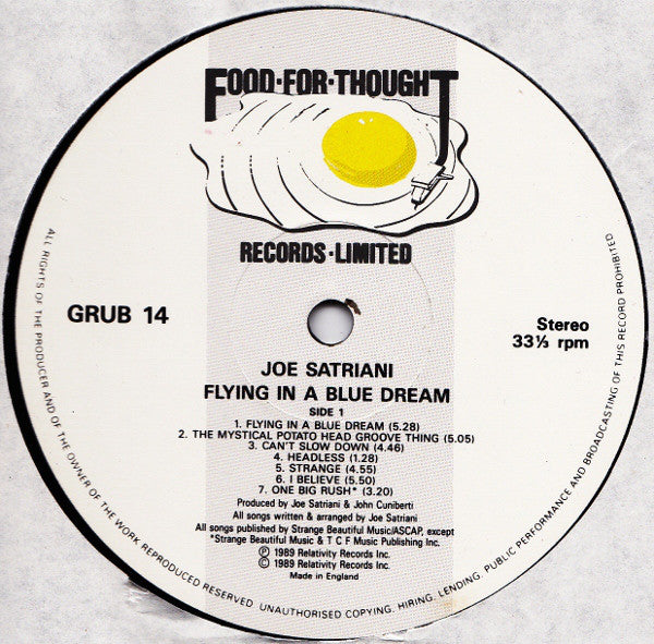 Satriani, Joe - Flying In A Blue Dream