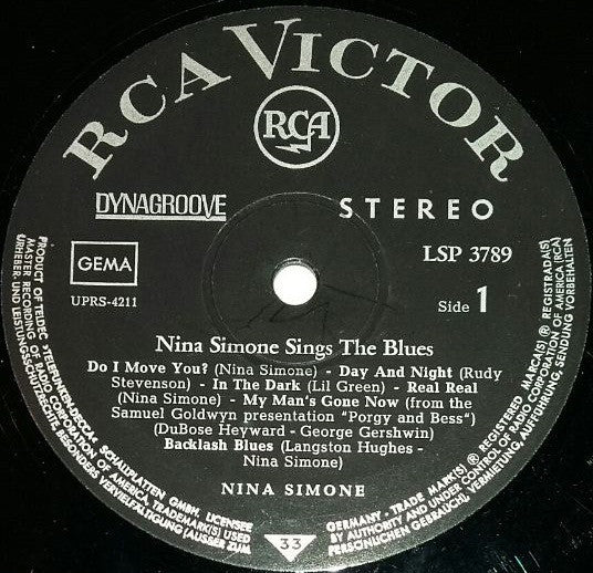 Simone, Nina - Sings The Blues