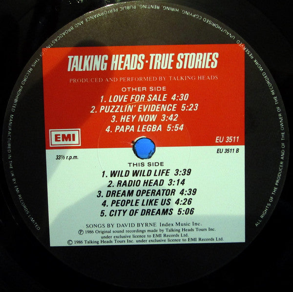 Talking Heads - True Stories