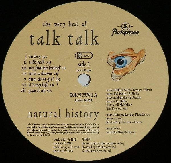 Talk Talk - Natural History (Very Best Of)