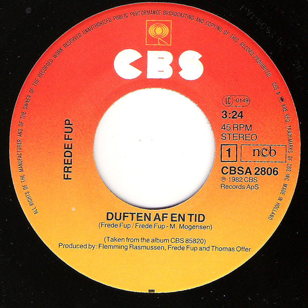 Frede Fup - Duften Af En Tid