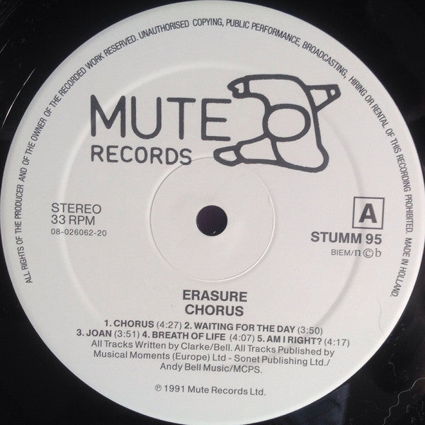 Erasure - Chorus