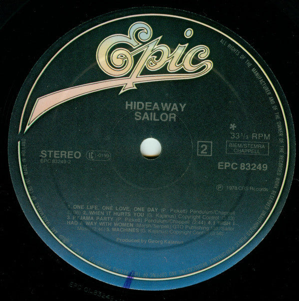 Sailor – Hideaway