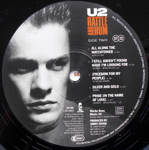 U2 - Rattle And Hum