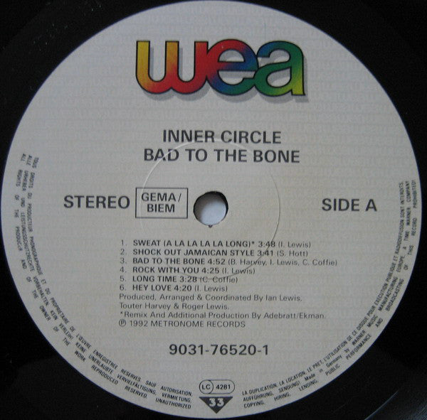 Inner Circle ‎– Bad To The Bone