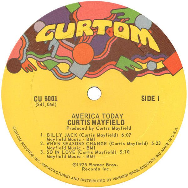 Mayfield, Curtis - There's No Place Like America today