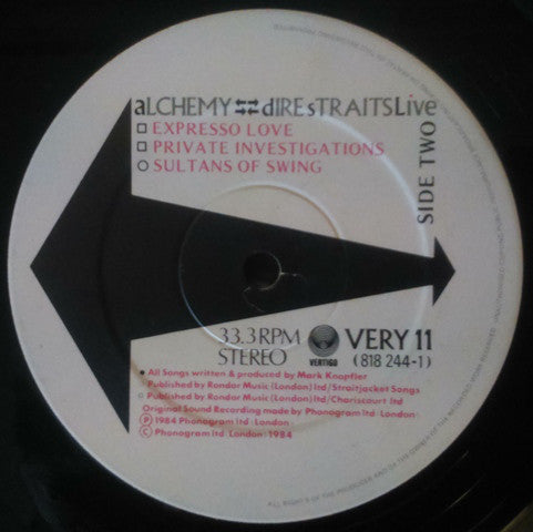 Dire Straits - Alchemy Live