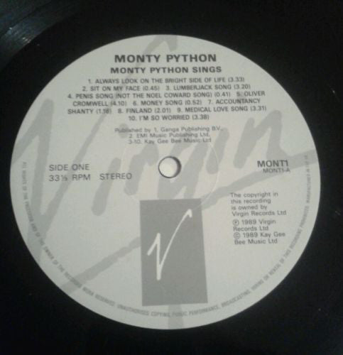 Monty Python – Monty Python Sings