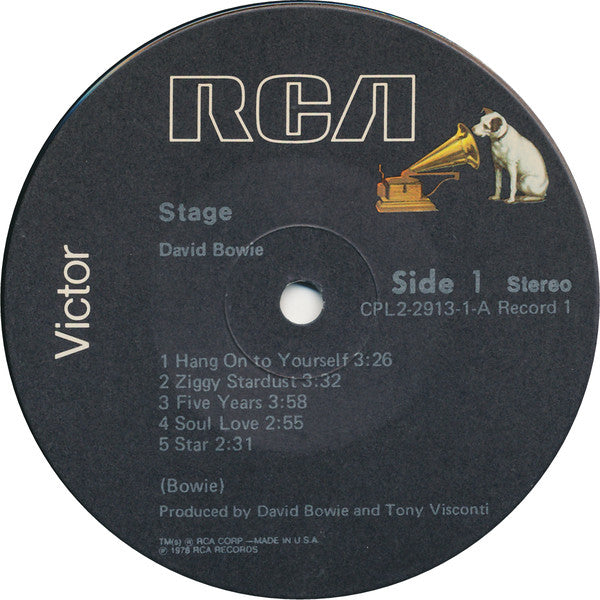 David Bowie – Stage