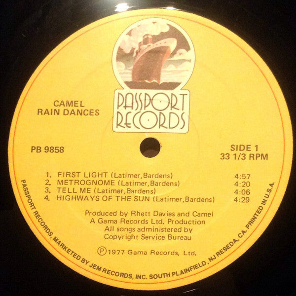 Camel – Rain Dances