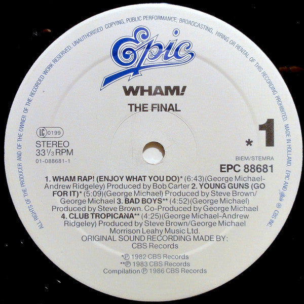 Wham - The Final