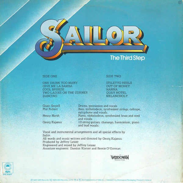 Sailor – The Third Step