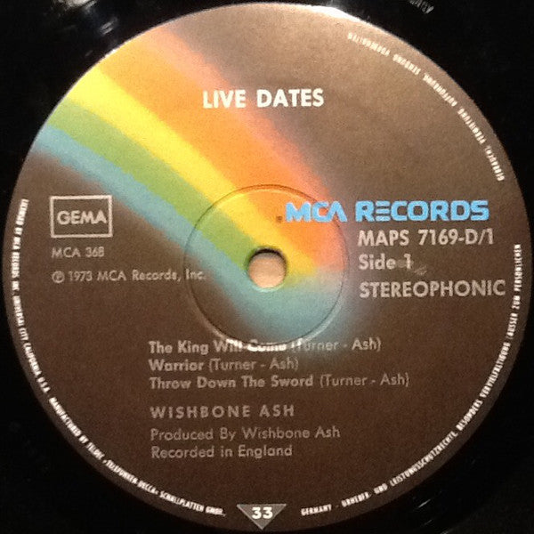 Wishbone Ash – Live Dates