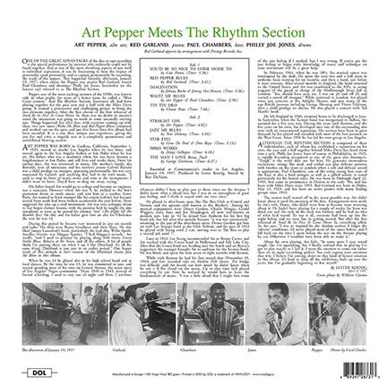 Pepper, Art - Meets the Rhythm Section
