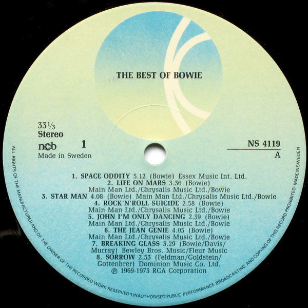 Bowie, David – The Best Of Bowie