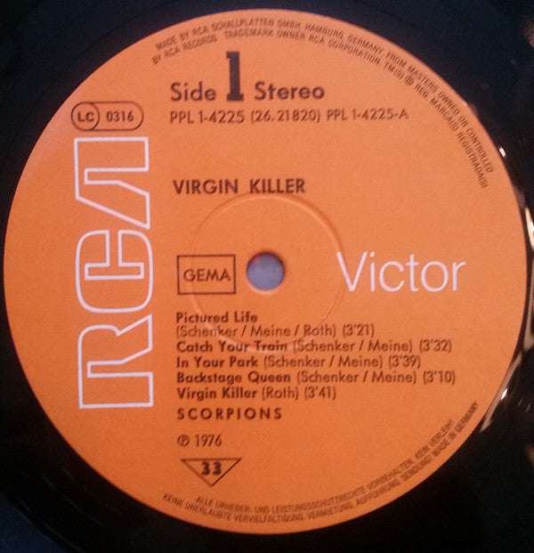 Scorpions – Virgin Killer
