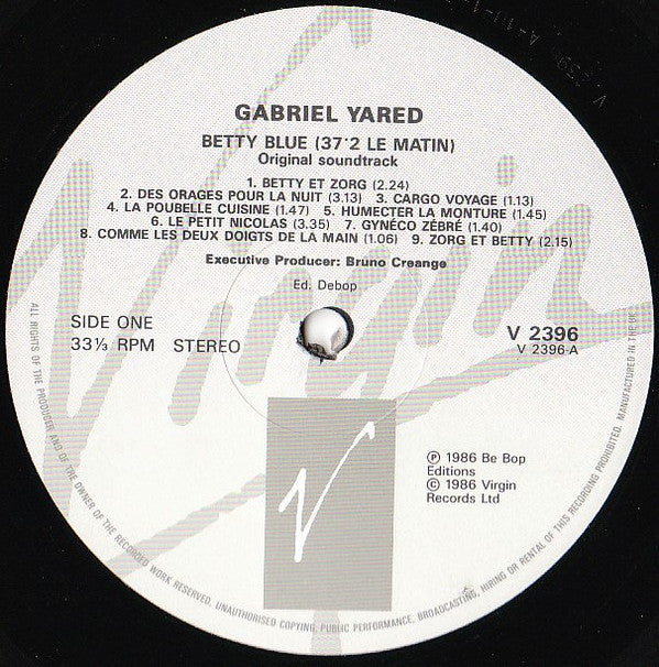 Betty Blue (37'2 Le Matin) - OST