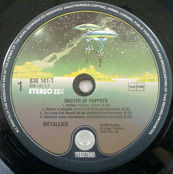Metallica - Master Of Puppets