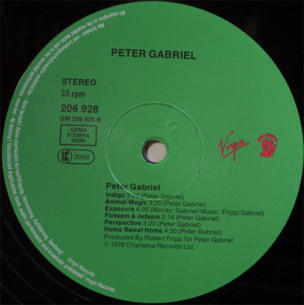 Gabriel, Peter - Peter Gabriel (Second Album)