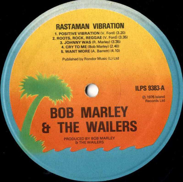 Marley, Bob & The Wailers - Rastaman Vibration