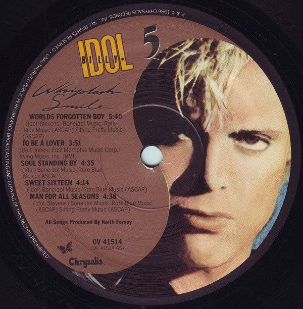 Idol, Billy - Whiplash Smile