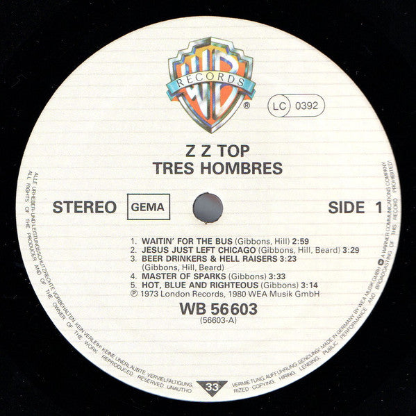 ZZ Top - Tres Hombres