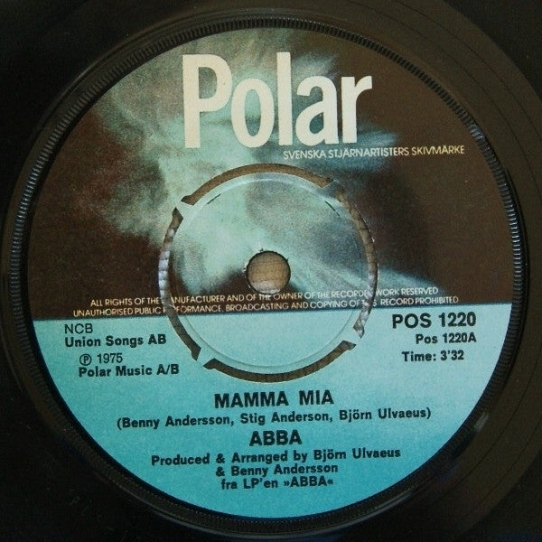 ABBA - Mamma Mia - RecordPusher