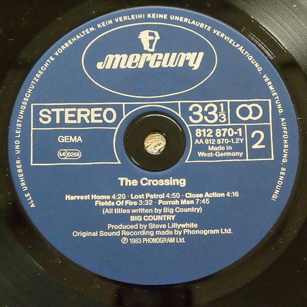 Big Country – The Crossing