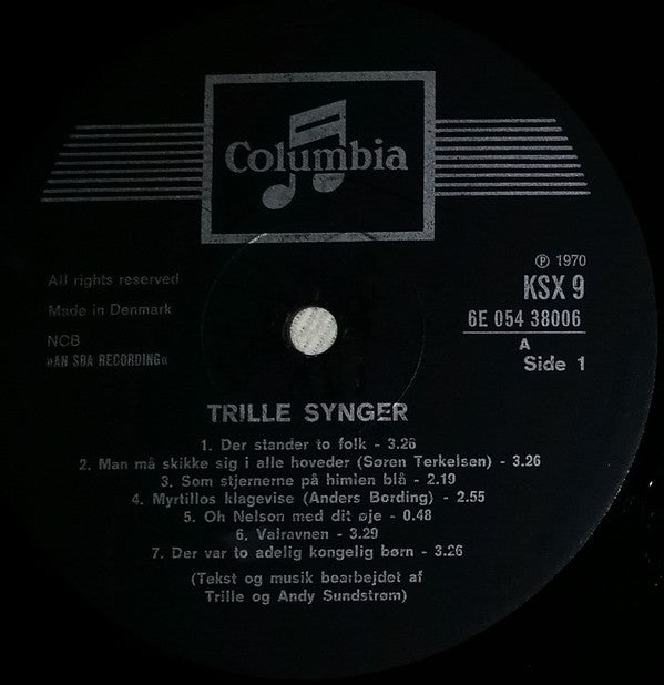 Trille – Oh Nelson Med Dit Øje